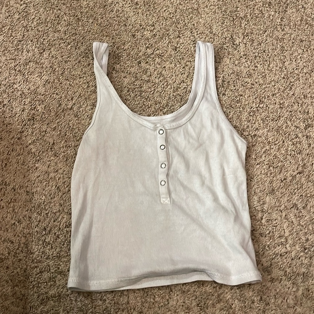White tank top